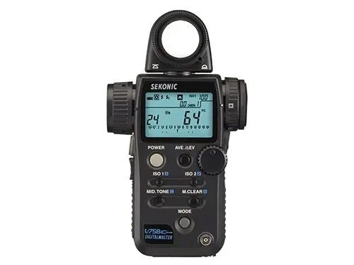 [SDC0601080006] Fotometro Sekonic L-758 Cine