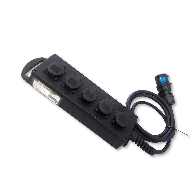 [SDC08010004] Regleta Monofase Minibrick CETAC 32 A a 5x Schuko 16 A 