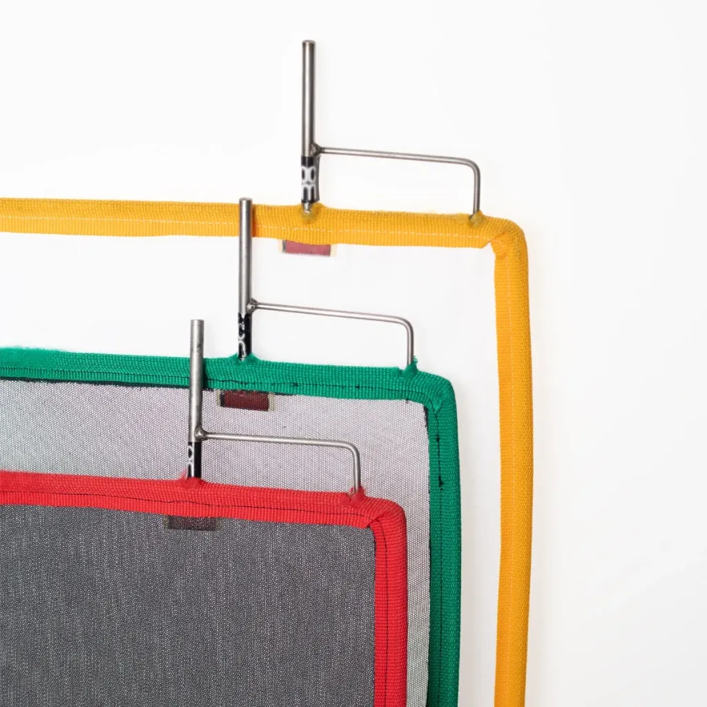 [SDC08070011] Banderas Hollywood Tul (Roja, Verde y Amarilla) 60x90 cm Kit