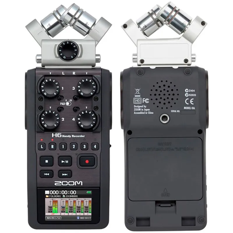 [SDC11020005] Grabadora Zoom H6 4 canales (micro XY y micro 360º)